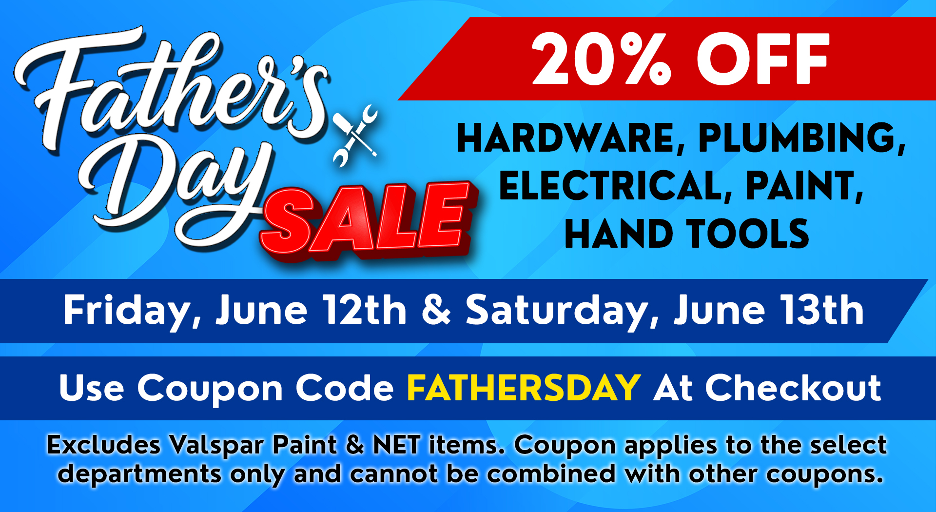 Father's Day Sale Banner